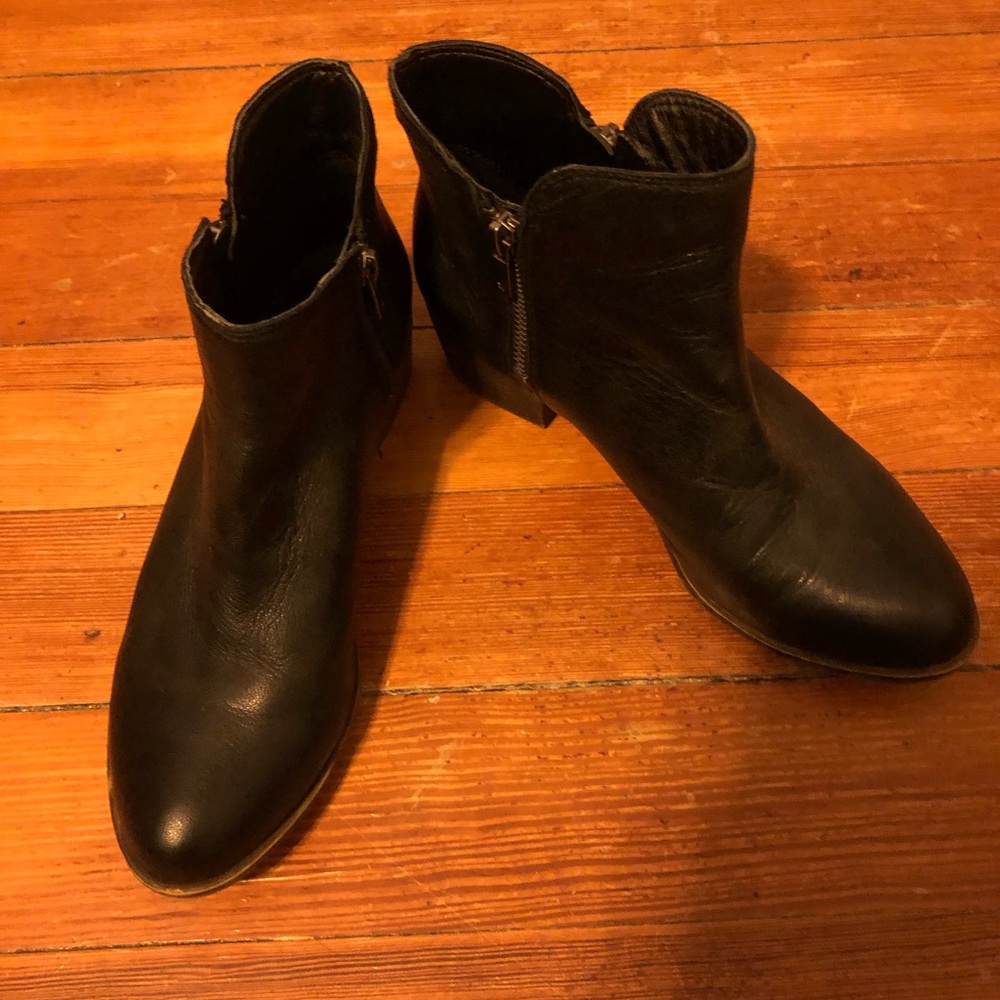 Lucky Brand black booties